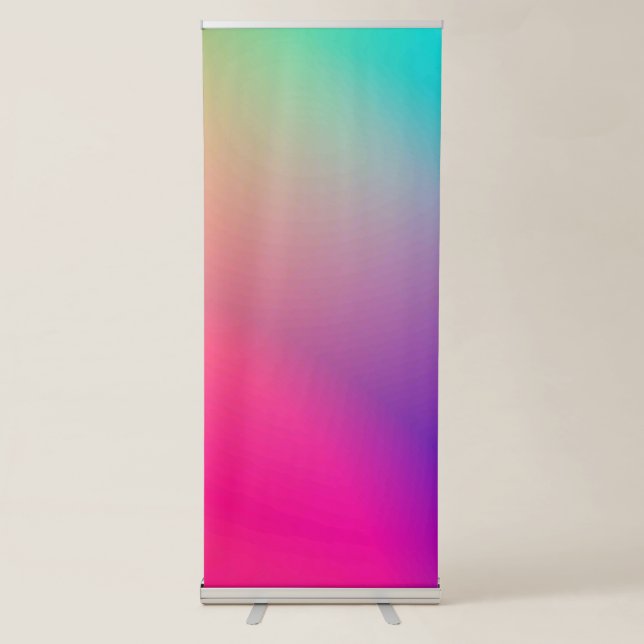 Best Gradient Vertical Retractable Banner (Front)