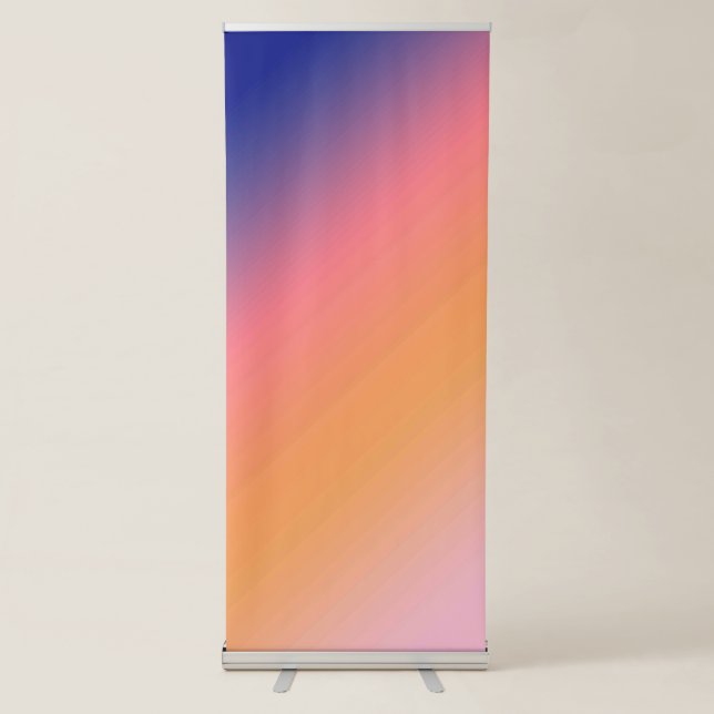Best Gradient Vertical Retractable Banner (Front)