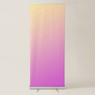 Best Gradient Vertical Retractable Banner