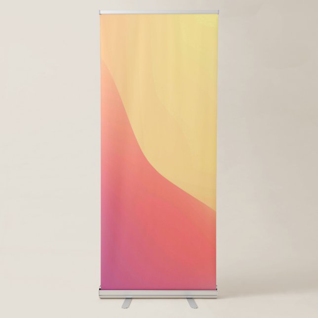 Best Gradient Vertical Retractable Banner (Front)