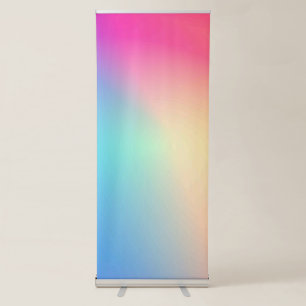 Best Gradient Vertical Retractable Banner