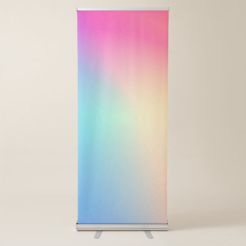 Best Gradient Vertical Retractable Banner