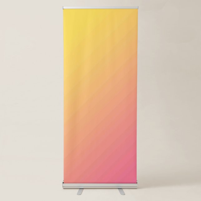 Best Gradient Vertical Retractable Banner (Front)