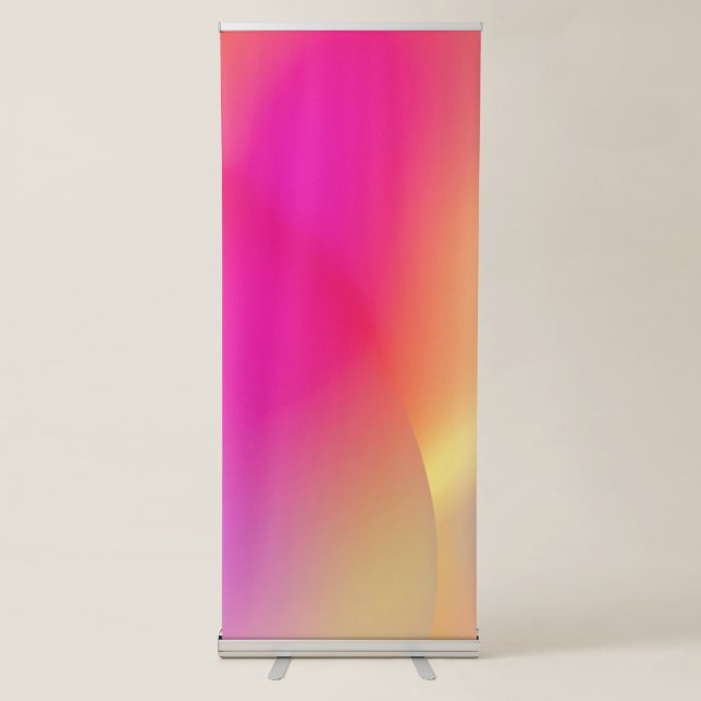 Best Gradient Vertical Retractable Banner (Front)