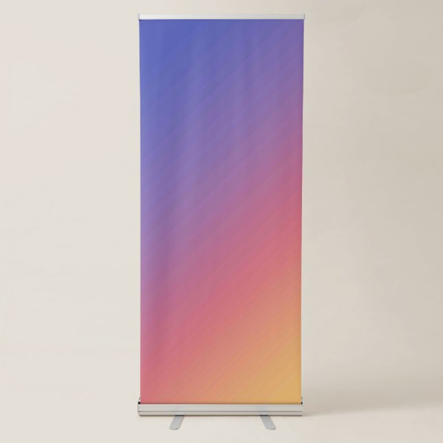 Best Gradient Vertical Retractable Banner (Front)