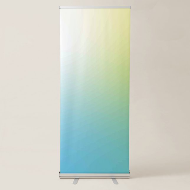 Best Gradient Vertical Retractable Banner (Front)