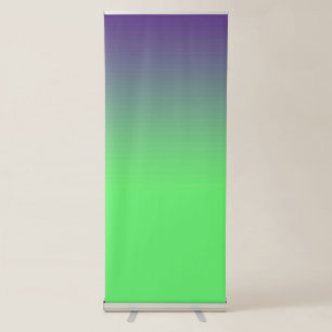Best Gradient Vertical Retractable Banner