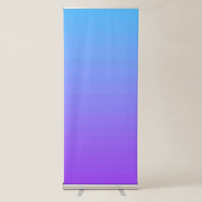 Best Gradient Vertical Retractable Banner (Front)