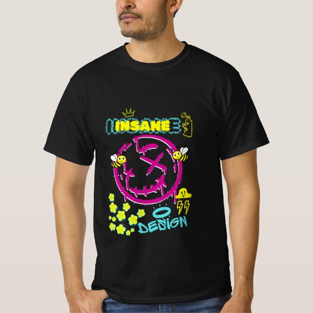 BEST GRAFFITI GRAPHIC DESIGN ART STREETWEAR URBAN  T-Shirt (Front)