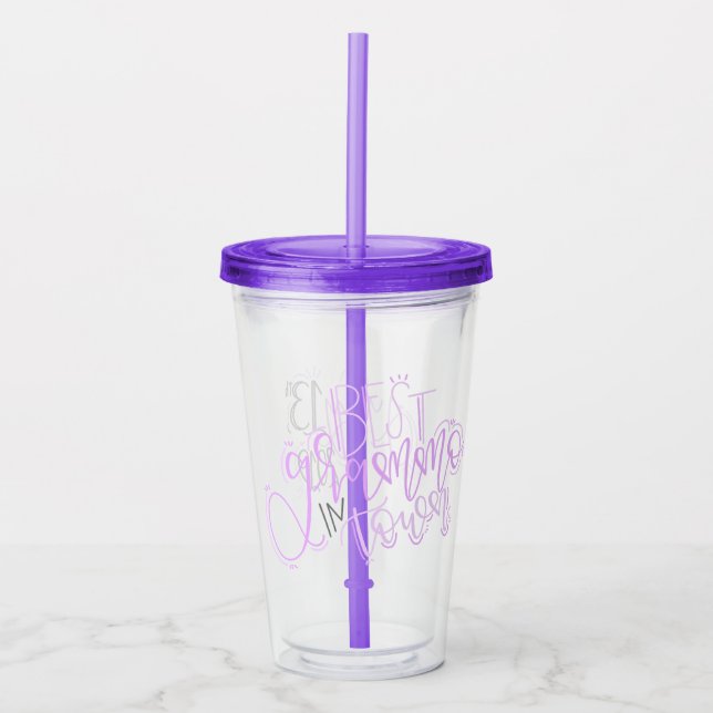 Best Grammo Tumbler (Front)