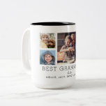 Best Grammy Ever 5-Photo Collage Keepsake Custom Two-Tone Coffee Mug<br><div class="desc">Simple and clean design lets your family photos shine on this Best Grammy Ever plaque. A large photograph in the center with two smaller photos on either side let you insert your own photos easily. Best Grammy Ever is written in a large modern font. Two lines below let you complete...</div>