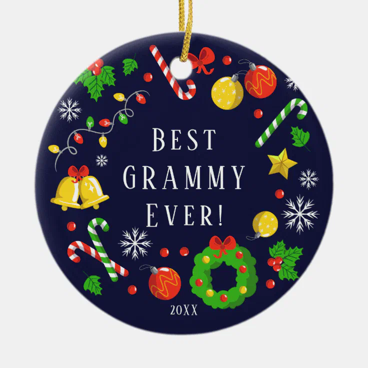 Grammy Christmas Ornament 