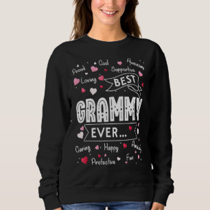 Best Grammy Ever First Time Grandma Mothers Day Sweatshirt