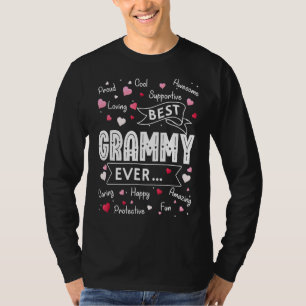 Best Grammy Ever   First Time Grandma Mothers Day T-Shirt