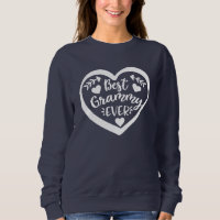 Best Grammy Ever Heart Design Sweatshirt