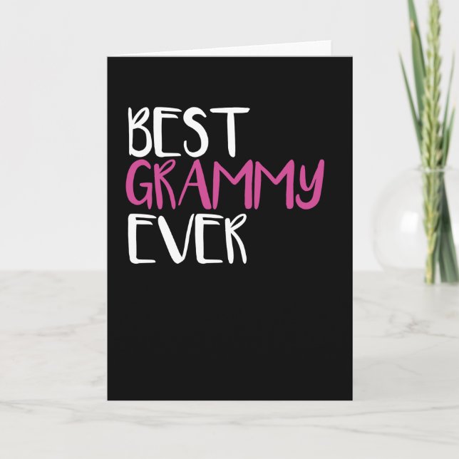 Best Grammy Saying Card (Front)