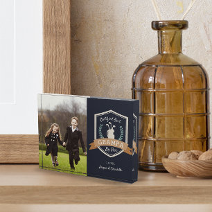 Best Grampa By Par Golf Grandpa Photo Block