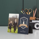 Best Grampa By Par | Golf Grandpa Photo Plaque<br><div class="desc">Celebrate a golf-loving grandpa this Father's Day or Grandparents' Day with this awesome custom photo plaque. Design features a golf themed badge bearing the words "Best Grampa By Par" with green laurels and a golf bag,  alongside a photo of his grandchildren. Personalize with names or a custom message.</div>