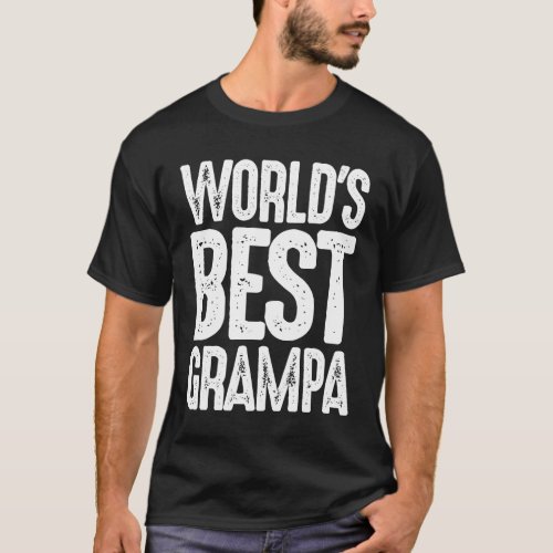 Best Grampa Gift T_Shirt