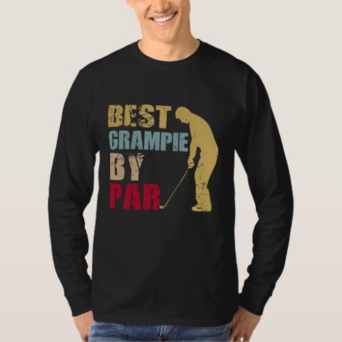 Best Grampie By Par Golf Fathers Day Gifts T_Shirt