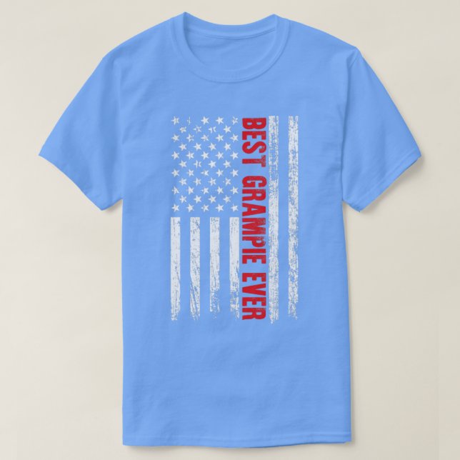 best grampie ever flag T-Shirt (Design Front)