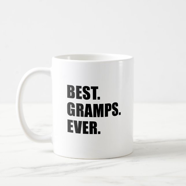 Best Gramps Ever Coffee Mug (Left)