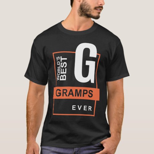 Best Gramps Ever T_Shirt