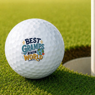 Best Gramps in the World Golf Ball