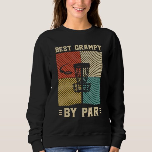 Best Grampy By Far Men Golf Retro Sunset Decor Gra Sweatshirt
