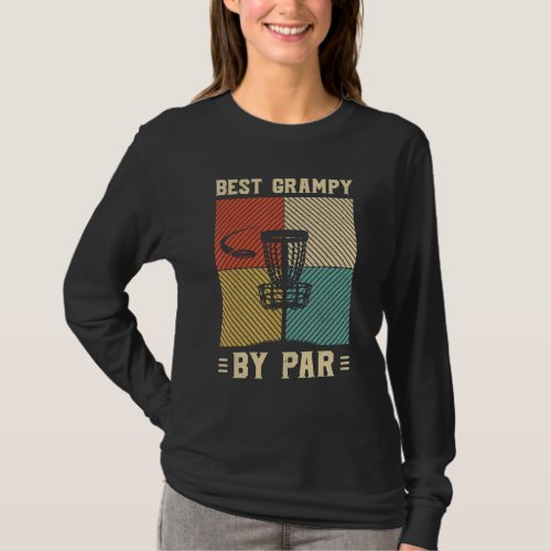 Best Grampy By Far Men Golf Retro Sunset Decor Gra T_Shirt