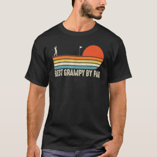 Best Grampy By Par Golf Father Day Vintage T-Shirt