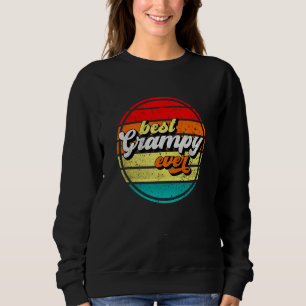 Best Grampy Ever Father s Day Grandpa Vintage Retr Sweatshirt