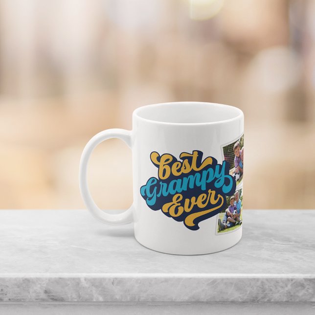 Best Grampy Ever | Grandpa Photo Coffee Mug (Creator Uploaded)