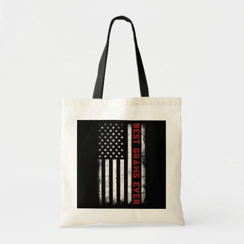 Best Grams Ever American Flag Patriotic Grams Tote Bag