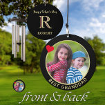 Best Grandad Birthday Father's Day Photo Name  Wind Chime<br><div class="desc">Best Granddad Birthday or Father's Day Photo Custom Monogram Name Wind Chime -- photo can be of the family or of grandpa, himself -- either way, the little heart on the photo is very appropriate. The personalized wind chime makes a gift that will be enjoyed and remembered for years to...</div>