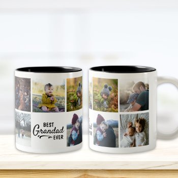 Best Grandad Ever Custom Photo Mug by TrendItCo at Zazzle