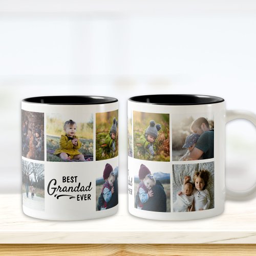 Best Grandad Ever Custom Photo Mug