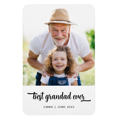 Best Grandad Ever Photo Magnet