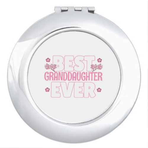 Best Granddaughter Ever _ Cherry Blossoms Compact Mirror