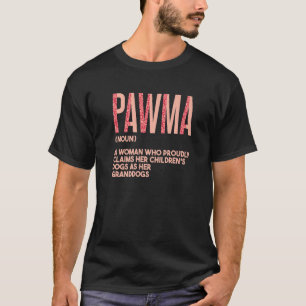Best Granddog Grandma Pawma 4 T-Shirt