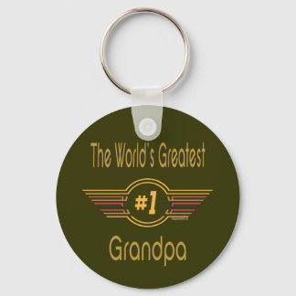 Best Grandfather Ever Keychain