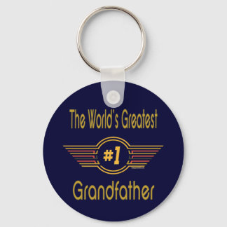 Best Grandfather Ever Keychain