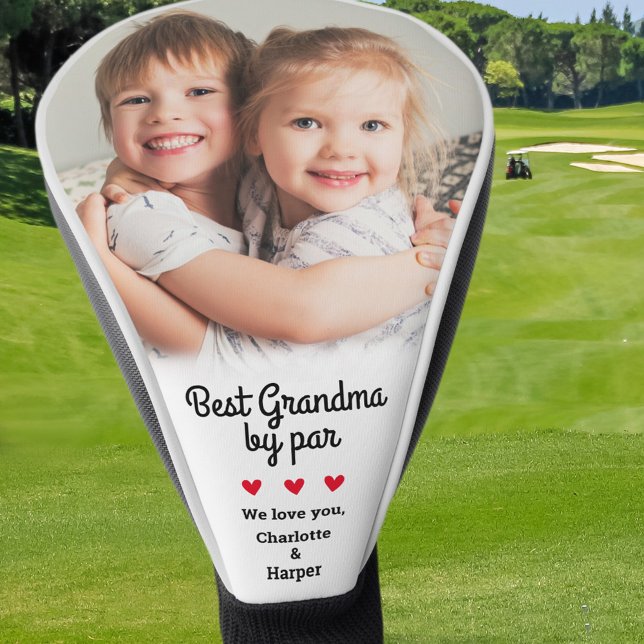 Best Grandma By Par Create Unique Custom Photo Golf Head Cover (Best Grandma By Par Create Unique Custom Photo Golf Head Cover)