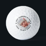 Best GRANDMA By Par Personalized Photo Golf Balls<br><div class="desc">Best Grandma By Par ... Two of your favorite things , golf and your grand kids ! Now you can take them with you as you play 18 holes . Customize these golf balls with your grandchild's favorite photo and name . Whether it's a grandmother birthday, mothers day or Christmas,...</div>