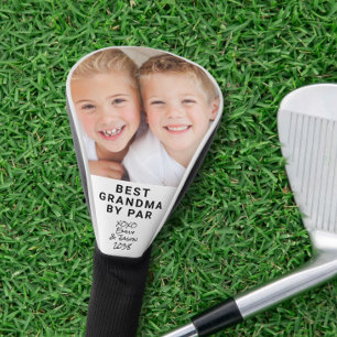 Best Grandma By Par Photo Golf Head Cover