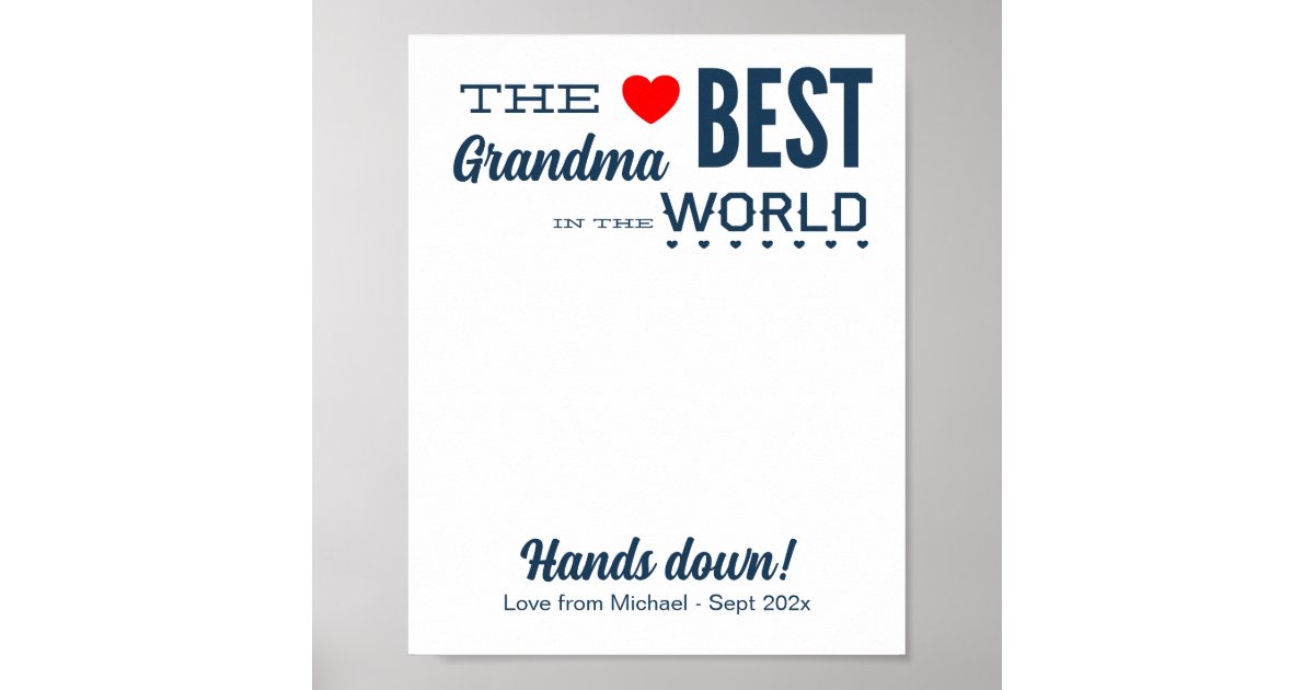 Grandma Gift, Gifts for Grandma From Grandkids, Nana Gift, DIY Gift From  Kids, Handprint Art, Mother's Day Gift, Flower Handprint Keepsake (Instant  Download) 