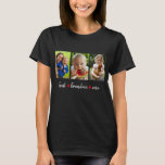 Best Grandma Ever 3 Photo Custom White Text T-Shirt<br><div class="desc">Make your Grandmother happy with this pretty and modern “Best Grandma Ever” t-shirt. The text is in white so you can use it with a dark colored t-shirt. It is a perfect gift for Mother's Day, Birthday, Christmas or any occasion to show her how much you care and love her....</div>