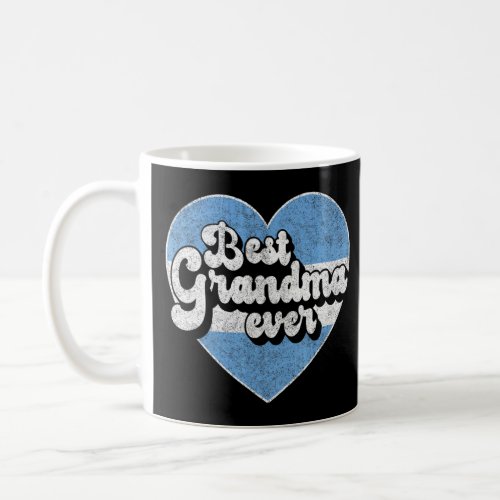 Best Grandma Ever Argentina Flag Argentinian Grand Coffee Mug