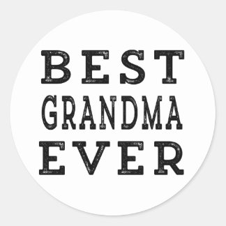 Best Grandma Stickers | Zazzle