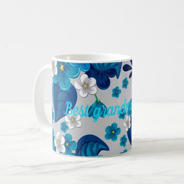 Best grandma ever coffee mug (Front Left)